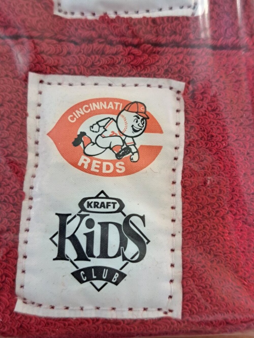 Vintage Cincinnati Reds Kraft Kids Club Red Wristbands - Collectible